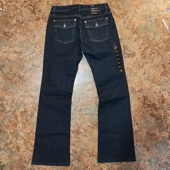 Banana Republic Jeans Womens 27/4R Dark Wash Boot Fit NWT MSRP 79.99 - Picture 2 of 11